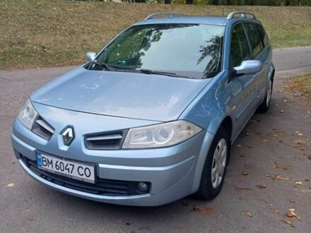 Синий Рено Меган, объемом двигателя 1.6 л и пробегом 195 тыс. км за 4500 $, фото 1 на Automoto.ua