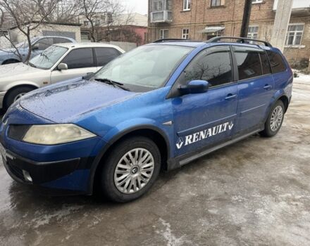 Синій Рено Меган, об'ємом двигуна 1.6 л та пробігом 470 тис. км за 2800 $, фото 1 на Automoto.ua