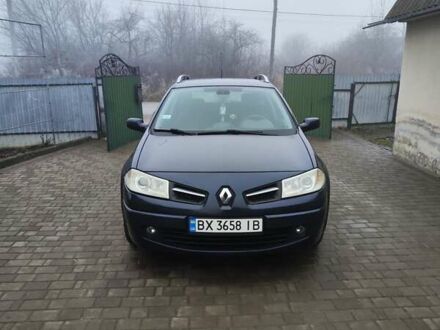 Синий Рено Меган, объемом двигателя 1.5 л и пробегом 213 тыс. км за 6200 $, фото 1 на Automoto.ua