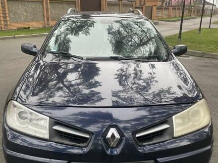 Синий Рено Меган, объемом двигателя 1.5 л и пробегом 235 тыс. км за 5400 $, фото 1 на Automoto.ua