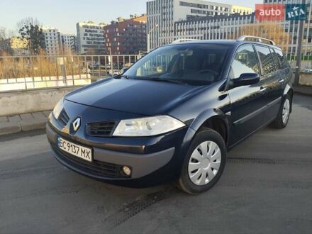 Синій Рено Меган, об'ємом двигуна 1.6 л та пробігом 263 тис. км за 4190 $, фото 1 на Automoto.ua