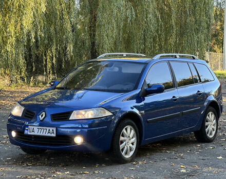 Синий Рено Меган, объемом двигателя 1.5 л и пробегом 280 тыс. км за 5200 $, фото 1 на Automoto.ua