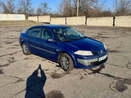 Рено Меган 2008 у Васильковке на Automoto.ua Синій Рено Меган, об'ємом двигуна 1.46 л та пробігом 200 тис. км за 5300 $, фото 1 на Automoto.ua