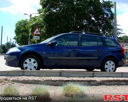 Синий Рено Меган, объемом двигателя 1.6 л и пробегом 223 тыс. км за 5400 $, фото 1 на Automoto.ua