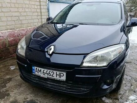 Синий Рено Меган, объемом двигателя 1.4 л и пробегом 354 тыс. км за 6400 $, фото 1 на Automoto.ua