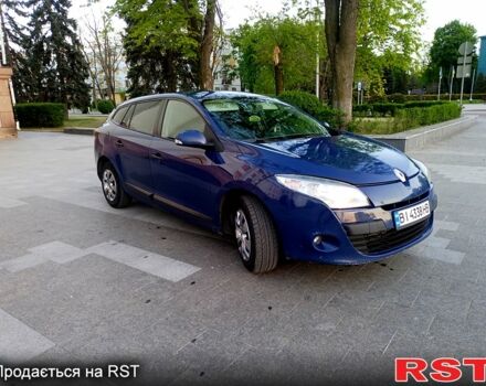 Синий Рено Меган, объемом двигателя 1.5 л и пробегом 300 тыс. км за 5999 $, фото 1 на Automoto.ua