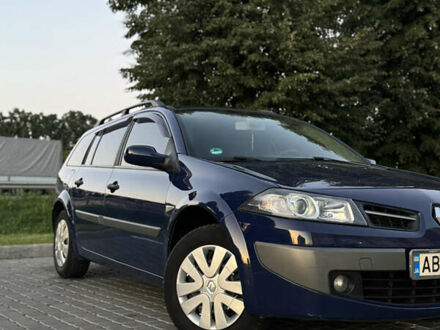 Рено Меган 2009 у Вінниці на Automoto.ua Синій Рено Меган, об'ємом двигуна 1.6 л та пробігом 260 тис. км за 5800 $, фото 1 на Automoto.ua