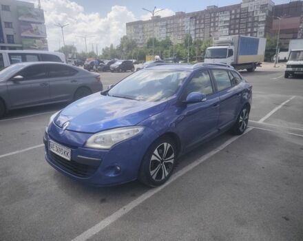 Синий Рено Меган, объемом двигателя 1.5 л и пробегом 230 тыс. км за 5400 $, фото 1 на Automoto.ua