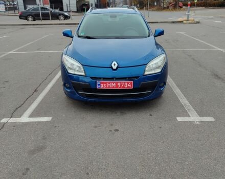 Синий Рено Меган, объемом двигателя 1.6 л и пробегом 201 тыс. км за 6499 $, фото 1 на Automoto.ua