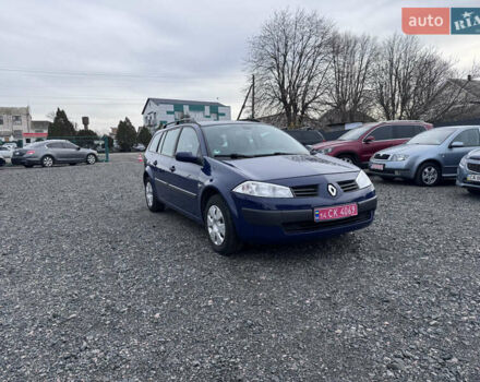 Синий Рено Меган, объемом двигателя 1.6 л и пробегом 240 тыс. км за 5400 $, фото 1 на Automoto.ua
