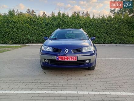 Синий Рено Меган, объемом двигателя 1.6 л и пробегом 187 тыс. км за 4950 $, фото 1 на Automoto.ua