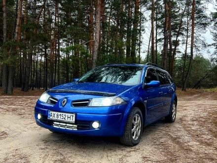 Синий Рено Меган, объемом двигателя 1.6 л и пробегом 234 тыс. км за 5800 $, фото 1 на Automoto.ua