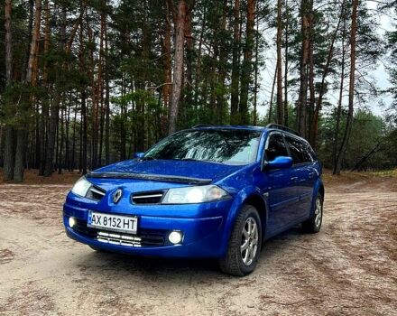 Синий Рено Меган, объемом двигателя 1.6 л и пробегом 234 тыс. км за 5800 $, фото 1 на Automoto.ua