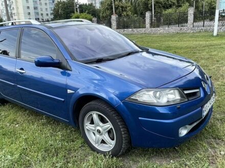 Рено Меган 2009 у Харкові на Automoto.ua Синій Рено Меган, об'ємом двигуна 1.6 л та пробігом 200 тис. км за 5850 $, фото 1 на Automoto.ua