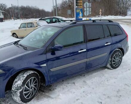 Синій Рено Меган, об'ємом двигуна 1.6 л та пробігом 290 тис. км за 4171 $, фото 1 на Automoto.ua