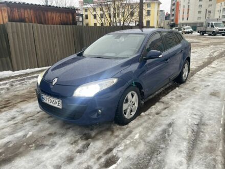 Синий Рено Меган, объемом двигателя 1.5 л и пробегом 342 тыс. км за 5400 $, фото 1 на Automoto.ua
