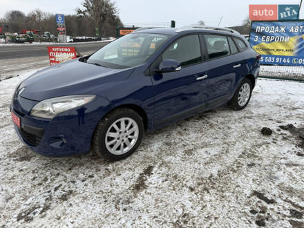 Синий Рено Меган, объемом двигателя 1.6 л и пробегом 213 тыс. км за 7300 $, фото 1 на Automoto.ua