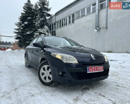 Синий Рено Меган, объемом двигателя 1.6 л и пробегом 194 тыс. км за 6399 $, фото 1 на Automoto.ua
