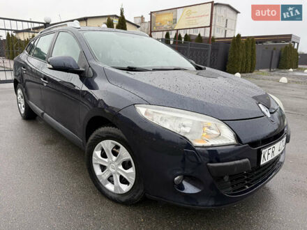 Синий Рено Меган, объемом двигателя 1.6 л и пробегом 141 тыс. км за 7750 $, фото 1 на Automoto.ua