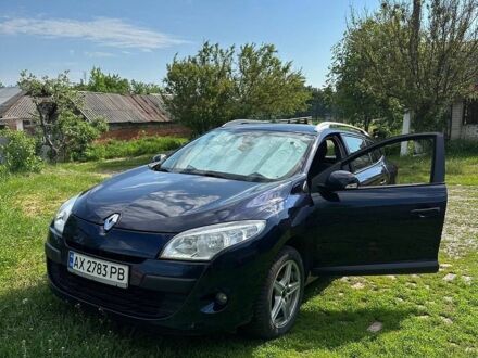 Синий Рено Меган, объемом двигателя 1.6 л и пробегом 245 тыс. км за 7300 $, фото 1 на Automoto.ua