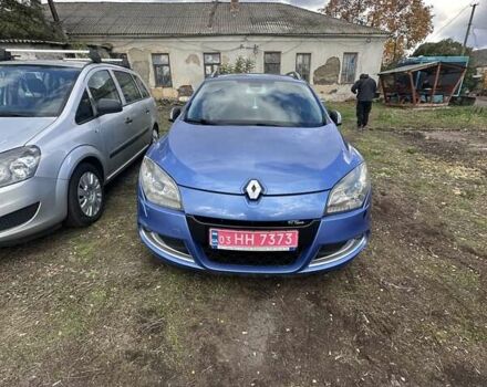 Синий Рено Меган, объемом двигателя 1.6 л и пробегом 230 тыс. км за 7900 $, фото 1 на Automoto.ua