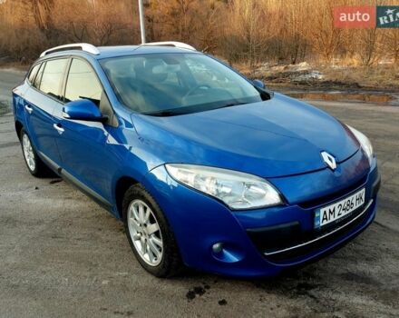 Синий Рено Меган, объемом двигателя 1.6 л и пробегом 177 тыс. км за 7500 $, фото 1 на Automoto.ua