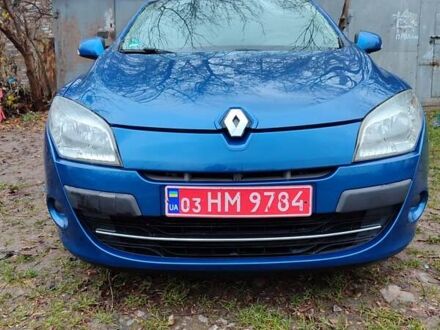 Синий Рено Меган, объемом двигателя 1.6 л и пробегом 201 тыс. км за 6499 $, фото 1 на Automoto.ua