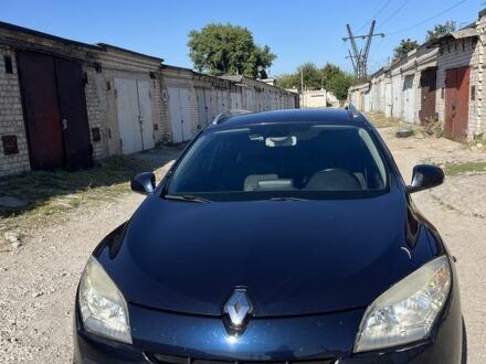 Синий Рено Меган, объемом двигателя 1.4 л и пробегом 204 тыс. км за 7500 $, фото 1 на Automoto.ua