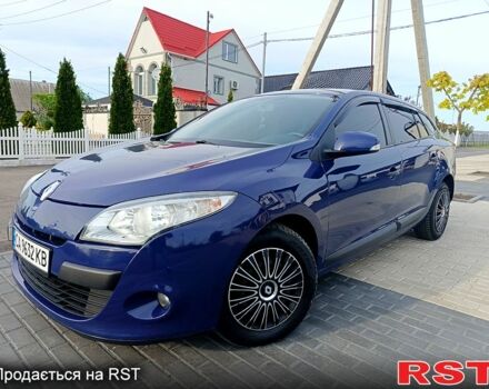 Синий Рено Меган, объемом двигателя 1.5 л и пробегом 258 тыс. км за 6850 $, фото 1 на Automoto.ua