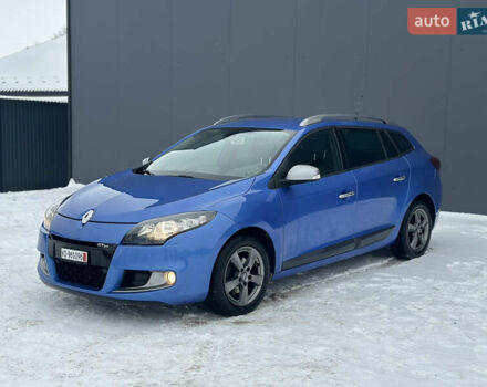 Синий Рено Меган, объемом двигателя 1.4 л и пробегом 204 тыс. км за 7550 $, фото 1 на Automoto.ua
