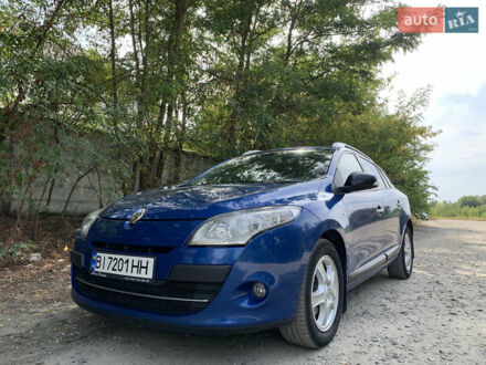 Рено Меган 2011 в Кременчуге на Automoto.ua Синий Рено Меган, объемом двигателя 1.5 л и пробегом 205 тыс. км за 7700 $, фото 1 на Automoto.ua