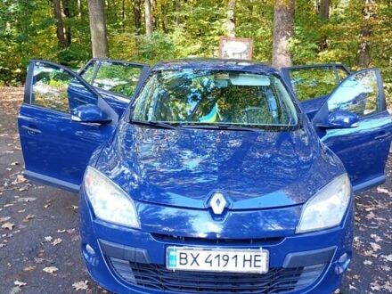 Синий Рено Меган, объемом двигателя 1.5 л и пробегом 209 тыс. км за 6500 $, фото 1 на Automoto.ua
