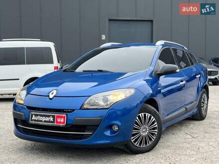 Синий Рено Меган, объемом двигателя 1.5 л и пробегом 232 тыс. км за 9190 $, фото 1 на Automoto.ua