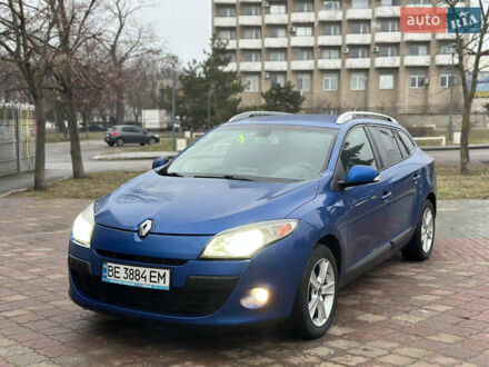 Синий Рено Меган, объемом двигателя 1.46 л и пробегом 250 тыс. км за 5700 $, фото 1 на Automoto.ua