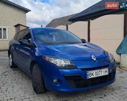 Синий Рено Меган, объемом двигателя 1.5 л и пробегом 261 тыс. км за 6799 $, фото 1 на Automoto.ua