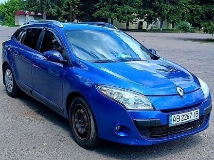 Синий Рено Меган, объемом двигателя 1.5 л и пробегом 210 тыс. км за 6700 $, фото 1 на Automoto.ua