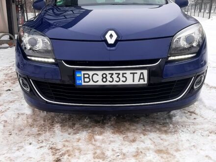 Синий Рено Меган, объемом двигателя 1.4 л и пробегом 215 тыс. км за 7700 $, фото 1 на Automoto.ua