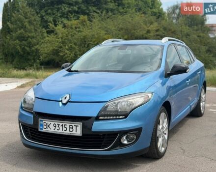Синий Рено Меган, объемом двигателя 1.5 л и пробегом 251 тыс. км за 6600 $, фото 1 на Automoto.ua