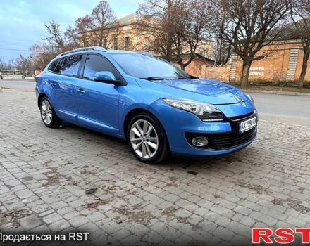 Синий Рено Меган, объемом двигателя 1.5 л и пробегом 216 тыс. км за 8250 $, фото 1 на Automoto.ua