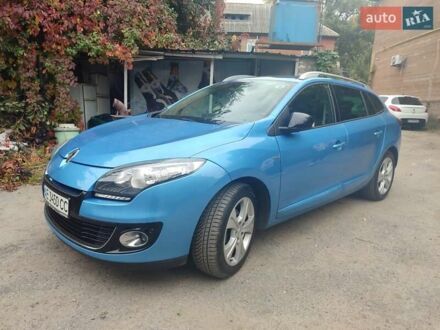 Синий Рено Меган, объемом двигателя 1.46 л и пробегом 245 тыс. км за 7700 $, фото 1 на Automoto.ua