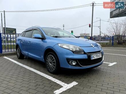 Синий Рено Меган, объемом двигателя 1.6 л и пробегом 222 тыс. км за 8500 $, фото 1 на Automoto.ua