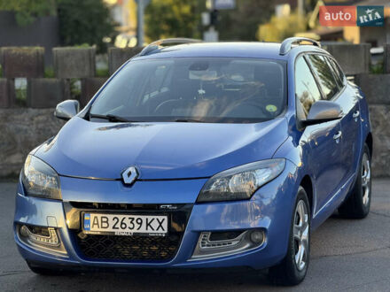 Рено Меган 2012 в Виннице на Automoto.ua Синий Рено Меган, объемом двигателя 1.5 л и пробегом 294 тыс. км за 9600 $, фото 1 на Automoto.ua
