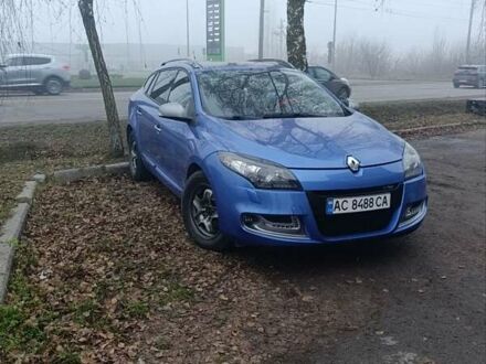 Синий Рено Меган, объемом двигателя 1.46 л и пробегом 272 тыс. км за 9500 $, фото 1 на Automoto.ua