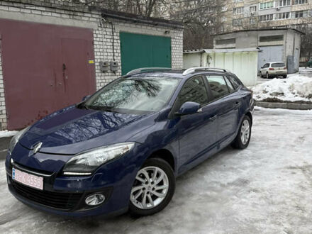 Синий Рено Меган, объемом двигателя 1.6 л и пробегом 212 тыс. км за 8200 $, фото 1 на Automoto.ua