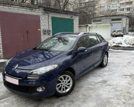 Синий Рено Меган, объемом двигателя 1.6 л и пробегом 212 тыс. км за 8200 $, фото 1 на Automoto.ua
