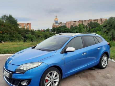 Синий Рено Меган, объемом двигателя 1.46 л и пробегом 195 тыс. км за 8600 $, фото 1 на Automoto.ua