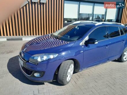 Синий Рено Меган, объемом двигателя 1.5 л и пробегом 233 тыс. км за 8199 $, фото 1 на Automoto.ua