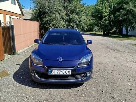 Синий Рено Меган, объемом двигателя 1.5 л и пробегом 262 тыс. км за 7500 $, фото 1 на Automoto.ua