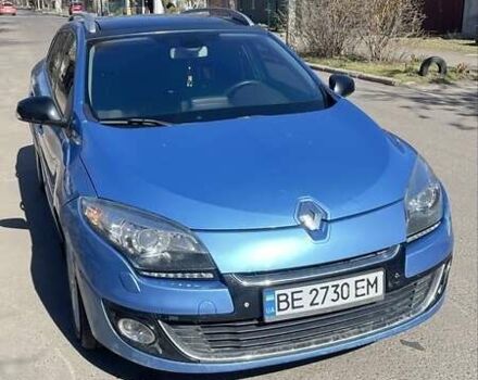 Синий Рено Меган, объемом двигателя 1.5 л и пробегом 255 тыс. км за 7800 $, фото 1 на Automoto.ua