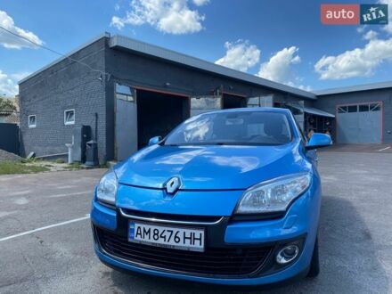 Синий Рено Меган, объемом двигателя 1.5 л и пробегом 241 тыс. км за 6800 $, фото 1 на Automoto.ua